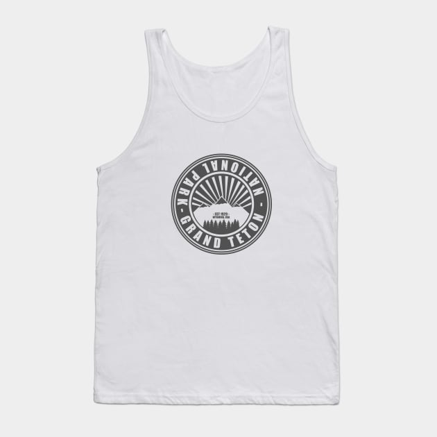 Grand Teton National Park Wyoming USA Tank Top by ChrisWilson